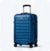 Blue luggage